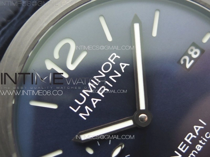 PAM1664 Carbotech VSF 1:1 Best Edition on Blue Leather Strap P.9010 Clone